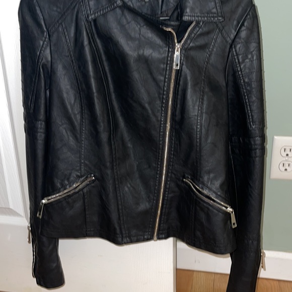a.n.a. Faux leather jacket size small - Picture 7 of 8